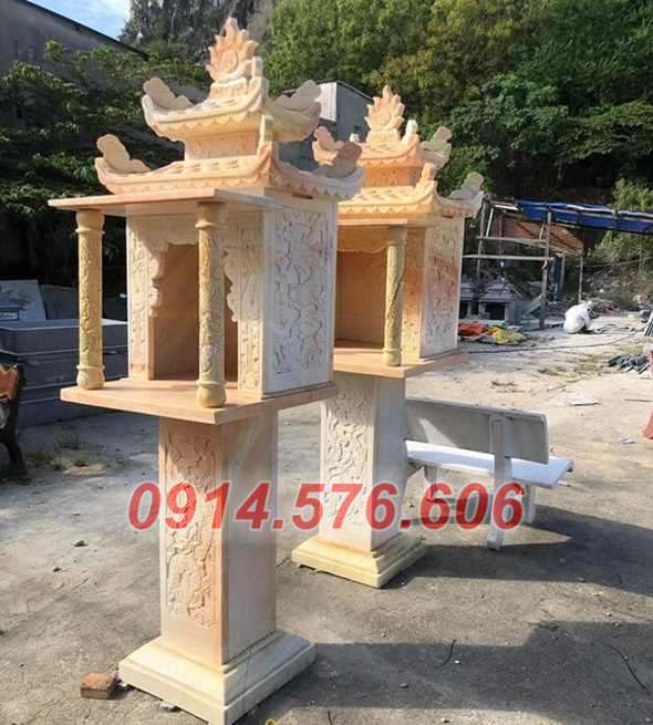 05+ mẫu cây hương thờ nhà mồ đá đẹp bán quảng ninh