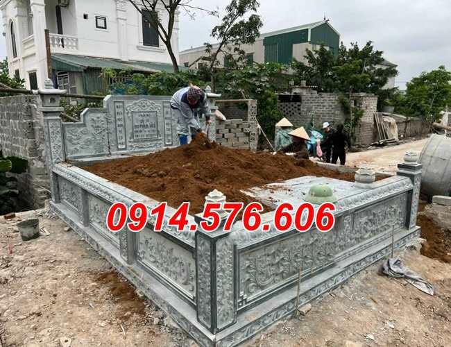 98- Mẫu mộ đá đẹp bán tại bắc giang